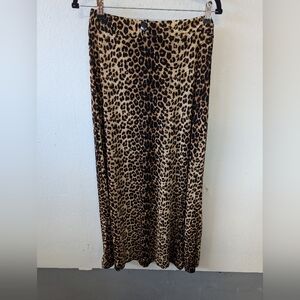Animal Print Skirt In Stretch Material For Comfort And Easy To Pull Size M